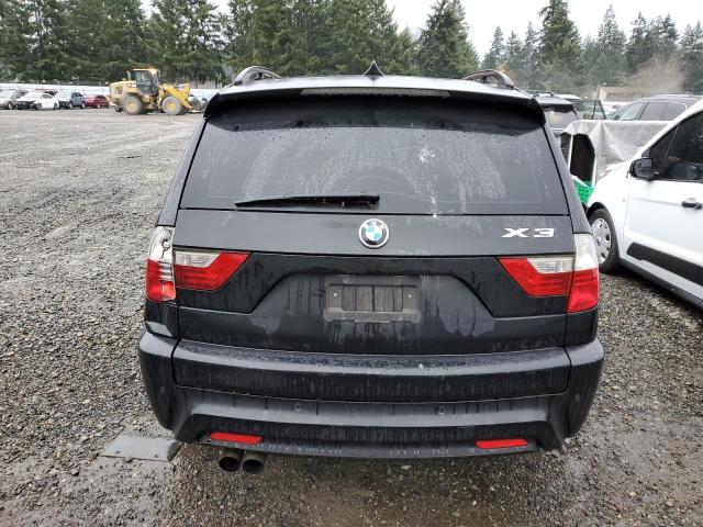 WBXPC93417WF15031 - 2007 BMW X3 3.0SI BLACK photo 6