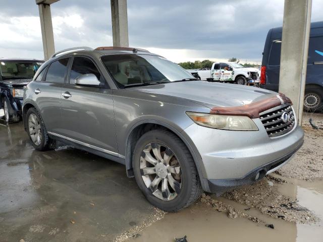 JNRAS08U58X100653 - 2008 INFINITI FX35 GRAY photo 4