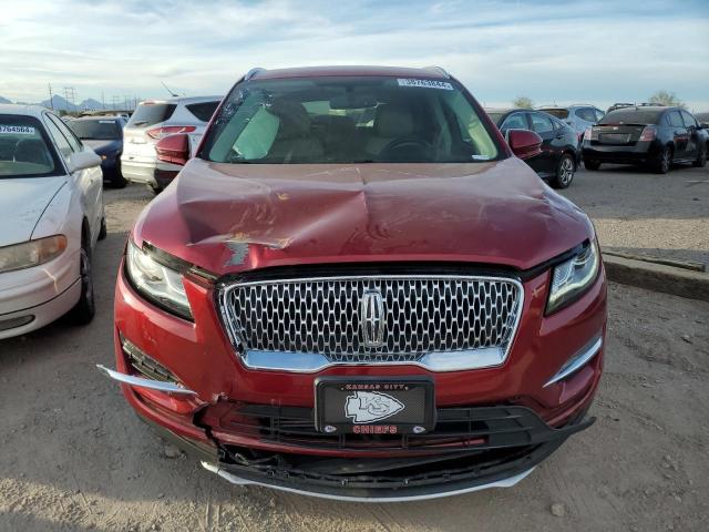 5LMCJ2C94KUL09412 - 2019 LINCOLN MKC SELECT RED photo 5