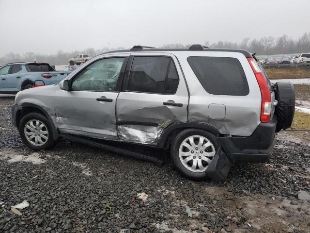 JHLRD78855C045524 - 2005 HONDA CR-V EX SILVER photo 2