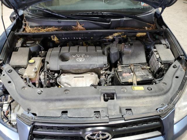 JTMBF4DV2AD036433 - 2010 TOYOTA RAV4 BLUE photo 12