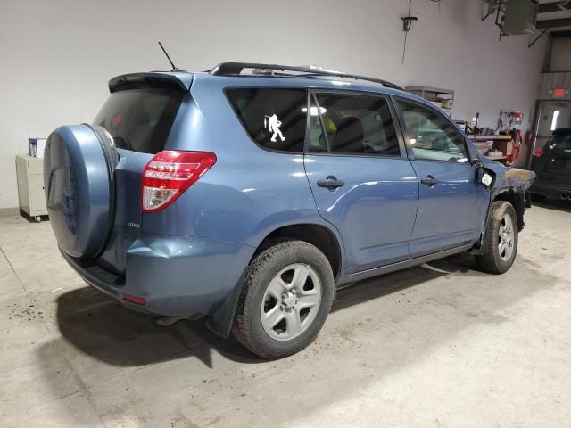 JTMBF4DV2AD036433 - 2010 TOYOTA RAV4 BLUE photo 3