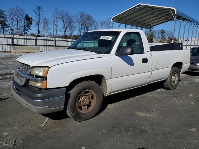 1GCEC14V03Z283539 - 2003 CHEVROLET 1500 C1500 WHITE photo 1