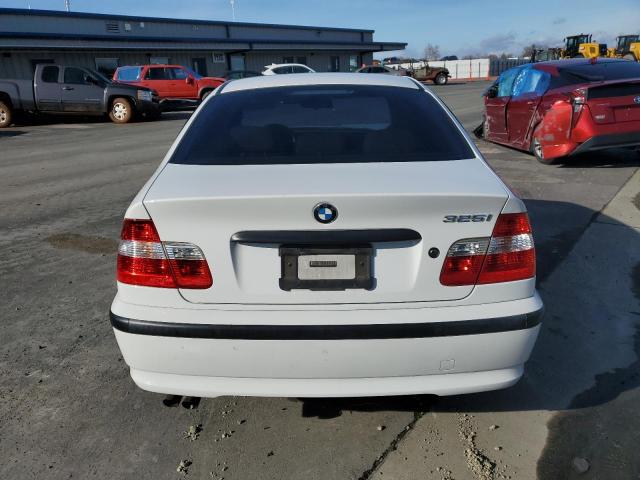 WBAET37494NJ81063 - 2004 BMW 325 I WHITE photo 6