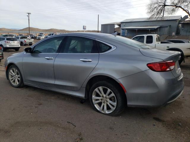 1C3CCCAB6GN185128 - 2016 CHRYSLER 200 LIMITED SILVER photo 2