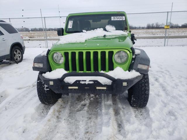 1C4GJXAG9KW597116 - 2019 JEEP WRANGLER SPORT GREEN photo 5