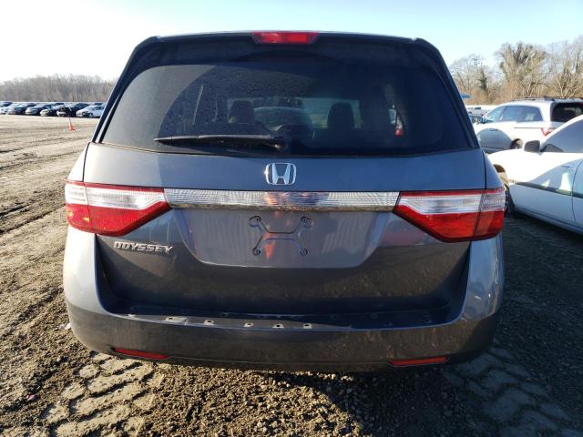 5FNRL5H40CB141949 - 2012 HONDA ODYSSEY EX GRAY photo 6