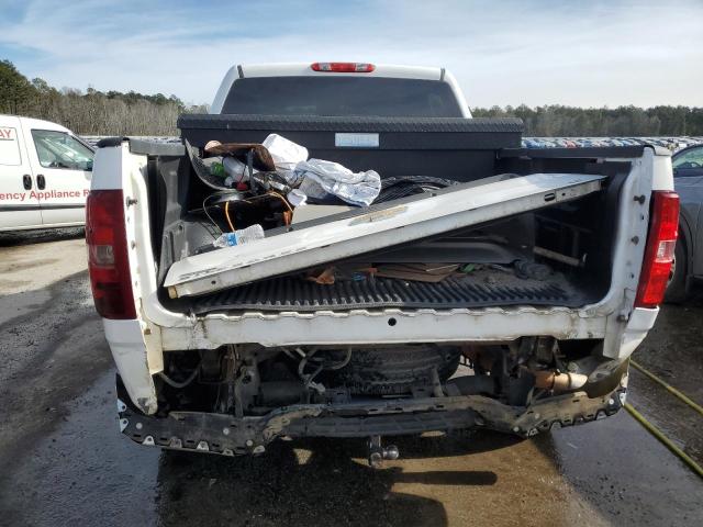 3GCPCSE02BG358340 - 2011 CHEVROLET SILVERADO C1500 LT WHITE photo 6