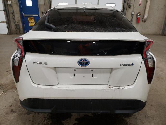 JTDKARFU8G3021854 - 2016 TOYOTA PRIUS WHITE photo 6