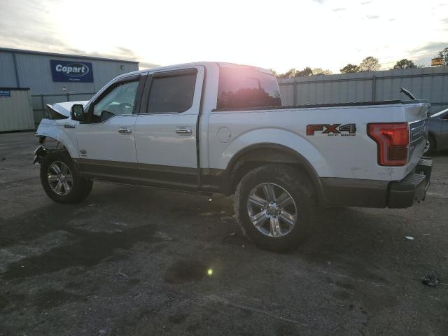 1FTEW1EG7HFA93754 - 2017 FORD F150 SUPERCREW WHITE photo 2