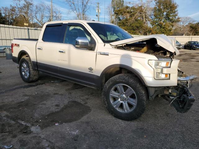 1FTEW1EG7HFA93754 - 2017 FORD F150 SUPERCREW WHITE photo 4