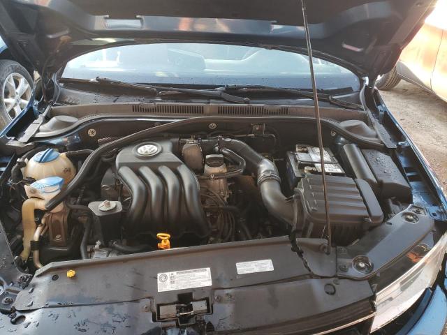 3VW2K7AJ4FM349099 - 2015 VOLKSWAGEN JETTA BASE BLUE photo 11