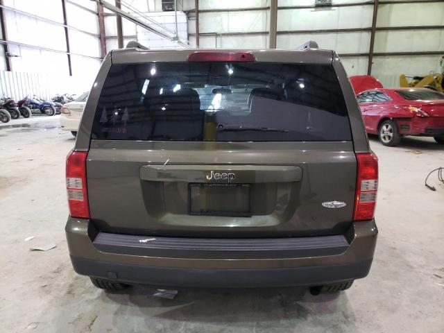 1C4NJPFA4FD171377 - 2015 JEEP PATRIOT LATITUDE GRAY photo 6