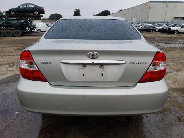 4T1BE32K64U269284 - 2004 TOYOTA CAMRY LE SILVER photo 6