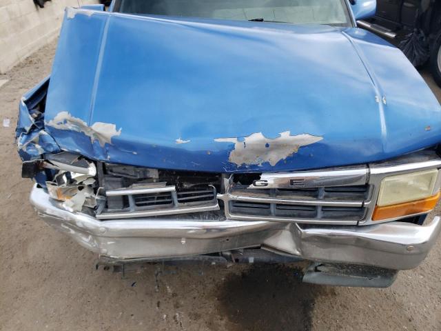 1B7FL26X7NS645239 - 1992 DODGE DAKOTA BLUE photo 11