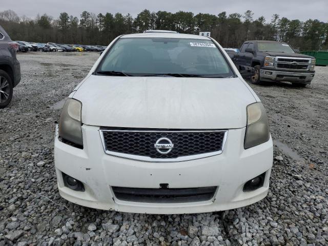 3N1AB6AP1CL699484 - 2012 NISSAN SENTRA 2.0 WHITE photo 5