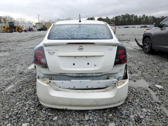 3N1AB6AP1CL699484 - 2012 NISSAN SENTRA 2.0 WHITE photo 6