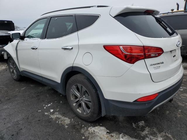 5XYZUDLB7EG219359 - 2014 HYUNDAI SANTA FE S WHITE photo 2