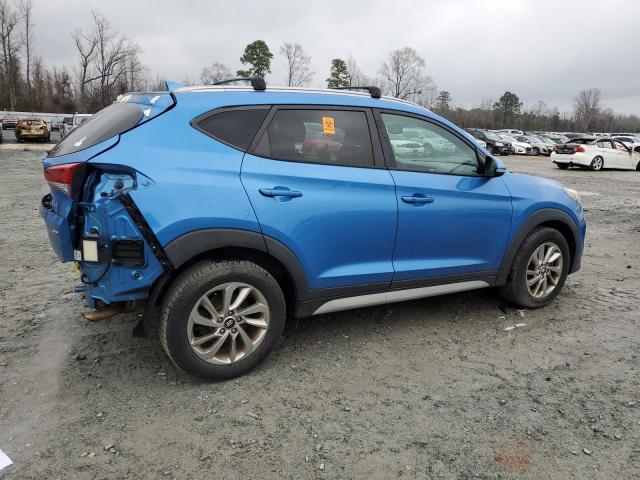 KM8J3CA40HU441416 - 2017 HYUNDAI TUCSON LIMITED BLUE photo 3