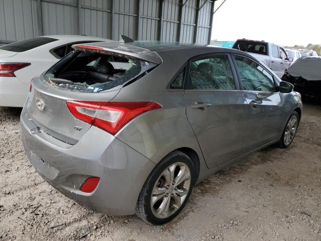 KMHD35LH1EU196517 - 2014 HYUNDAI ELANTRA GT SILVER photo 3