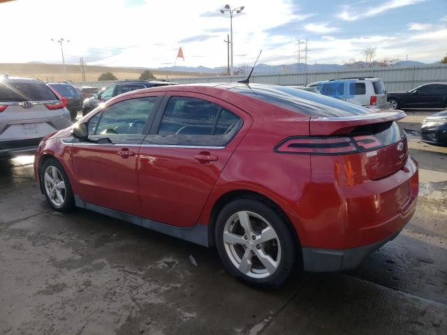 1G1RA6E47DU115589 - 2013 CHEVROLET VOLT RED photo 2