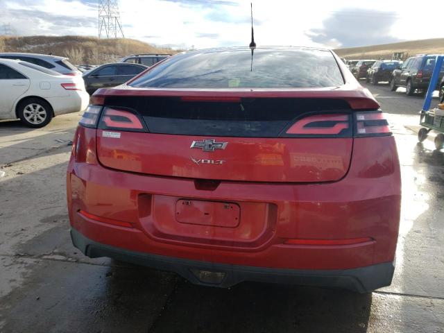 1G1RA6E47DU115589 - 2013 CHEVROLET VOLT RED photo 6