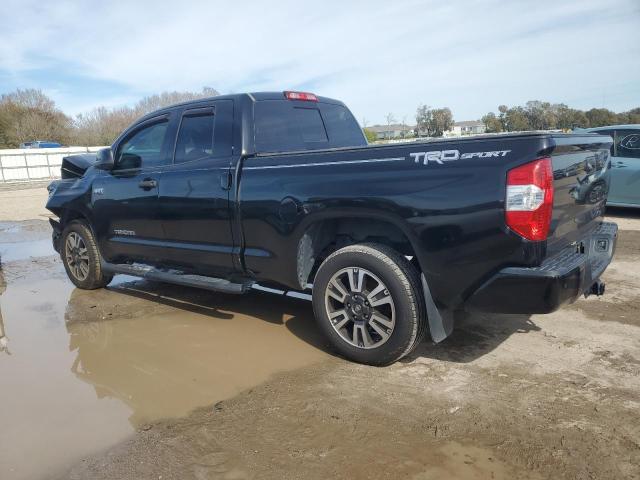 5TFRY5F18KX247693 - 2019 TOYOTA TUNDRA DOUBLE CAB SR/SR5 BLACK photo 2