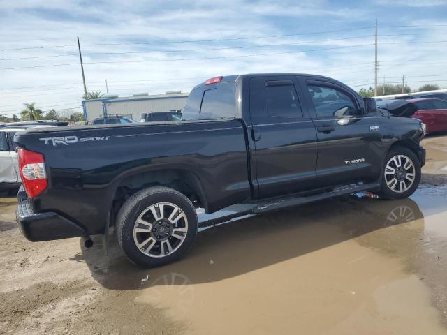 5TFRY5F18KX247693 - 2019 TOYOTA TUNDRA DOUBLE CAB SR/SR5 BLACK photo 3