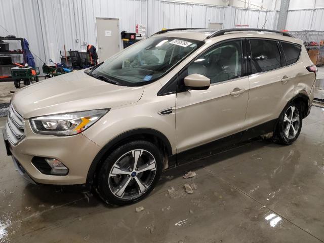 1FMCU9HD9JUC57225 - 2018 FORD ESCAPE SEL BEIGE photo 1