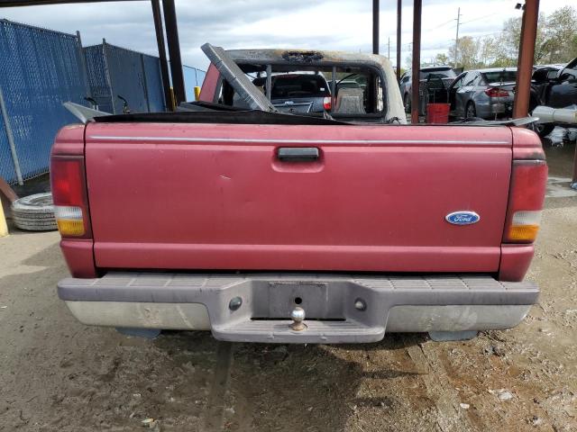 1FTCR10AXTTA21443 - 1996 FORD RANGER RED photo 6