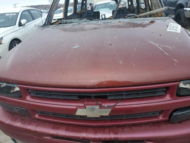 1GNEK13ZX4R174327 - 2004 CHEVROLET TAHOE K1500 BURGUNDY photo 11