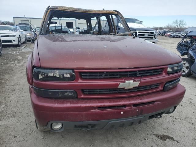 1GNEK13ZX4R174327 - 2004 CHEVROLET TAHOE K1500 BURGUNDY photo 5