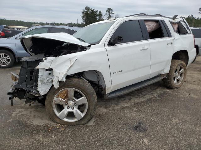 1GNSKBKCXHR229421 - 2017 CHEVROLET TAHOE K1500 LT WHITE photo 1