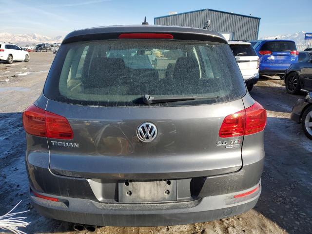 WVGBV3AX7EW562954 - 2014 VOLKSWAGEN TIGUAN S GRAY photo 6