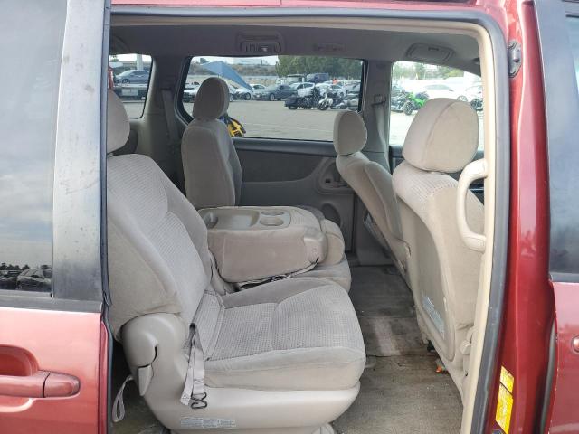 5TDZA23C76S469078 - 2006 TOYOTA SIENNA CE RED photo 10