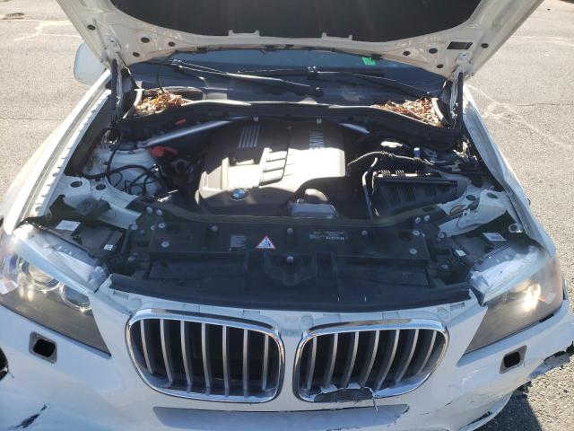 5UXWX5C56BL713947 - 2011 BMW X3 XDRIVE28I WHITE photo 12