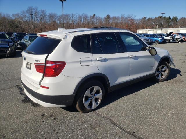 5UXWX5C56BL713947 - 2011 BMW X3 XDRIVE28I WHITE photo 3