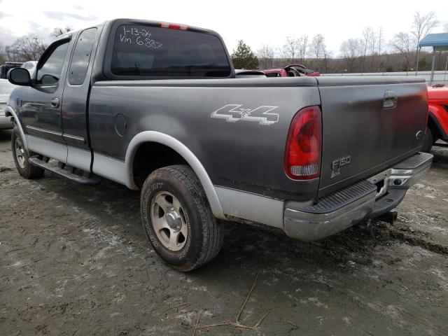 1FTRX18L62NB36887 - 2002 FORD F150 GRAY photo 2