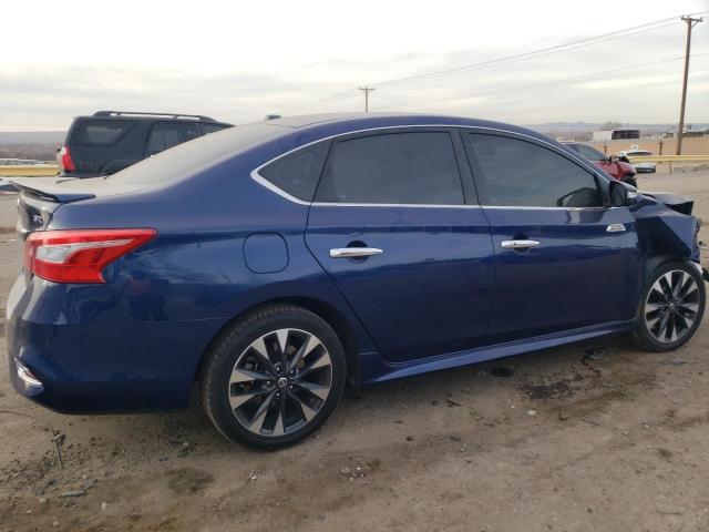 3N1AB7AP6JY215959 - 2018 NISSAN SENTRA S BLUE photo 3