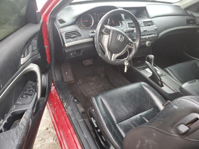 1HGCS2B86BA008530 - 2011 HONDA ACCORD EXL RED photo 8