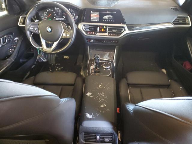 3MW5R7J06M8B81326 - 2021 BMW 330XI BLACK photo 8