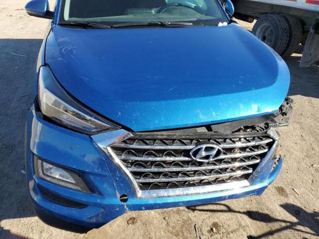 KM8J33AL4KU031779 - 2019 HYUNDAI TUCSON LIMITED BLUE photo 11