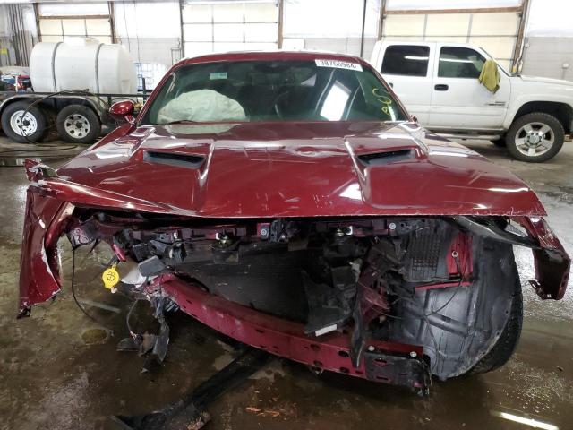 2C3CDZAG6KH561825 - 2019 DODGE CHALLENGER SXT MAROON photo 5