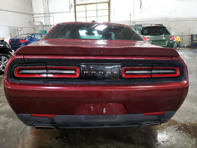 2C3CDZAG6KH561825 - 2019 DODGE CHALLENGER SXT MAROON photo 6