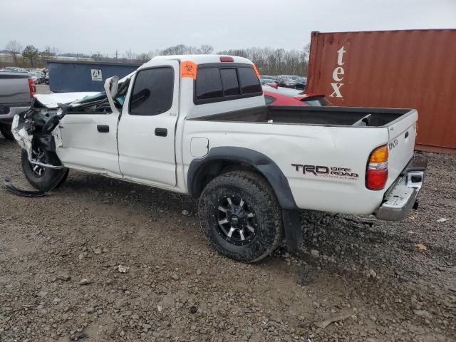 5TEGN92N14Z419803 - 2004 TOYOTA TACOMA DOUBLE CAB PRERUNNER WHITE photo 2