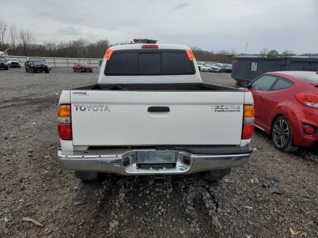 5TEGN92N14Z419803 - 2004 TOYOTA TACOMA DOUBLE CAB PRERUNNER WHITE photo 6