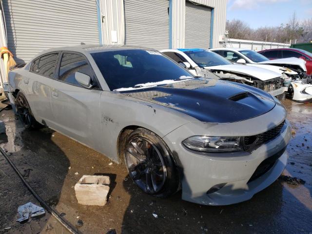 2C3CDXGJ2HH535366 - 2017 DODGE CHARGER R/T 392 GRAY photo 4