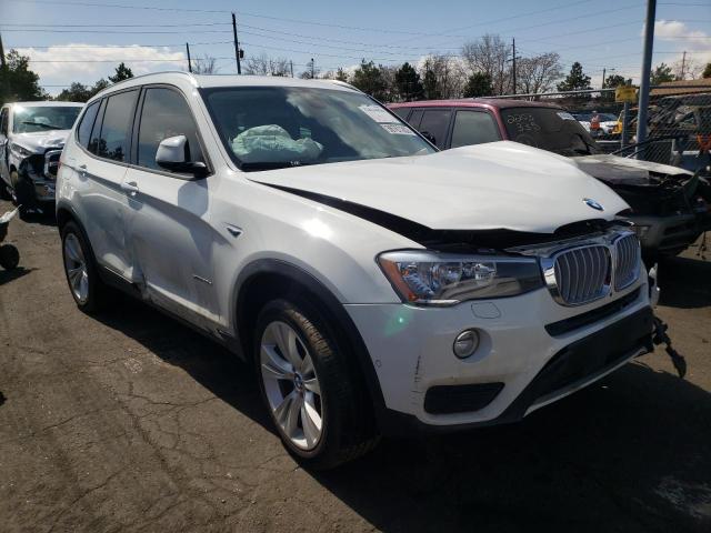 5UXWY3C54F0E97432 - 2015 BMW X3 XDRIVE28D WHITE photo 1