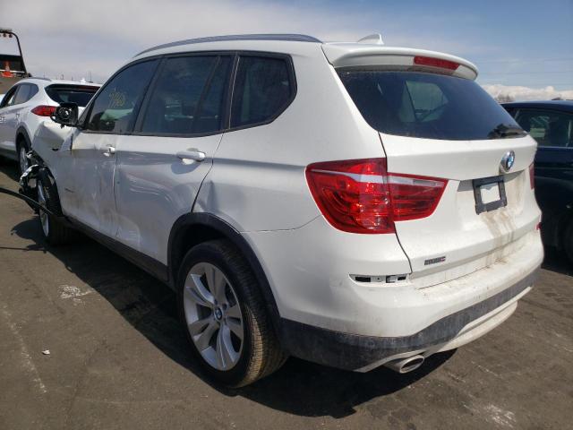 5UXWY3C54F0E97432 - 2015 BMW X3 XDRIVE28D WHITE photo 3