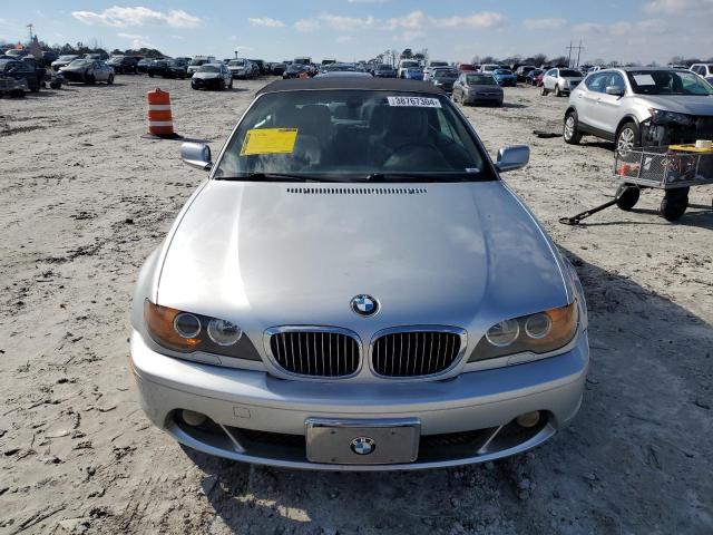 WBABW33474PL30865 - 2004 BMW 325 CI SILVER photo 5